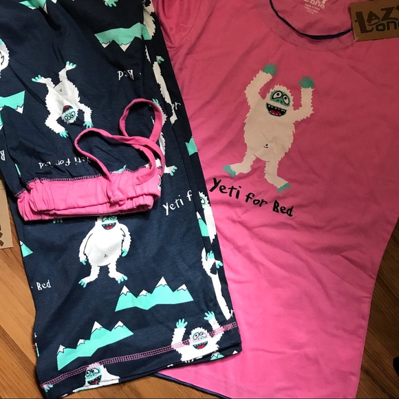 LazyOne Unisex Wild Thing Monkey Kids PJ Set Short Sleeve