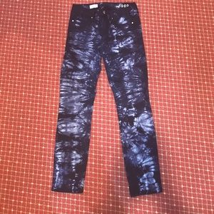 Tie die jeans. Size 26