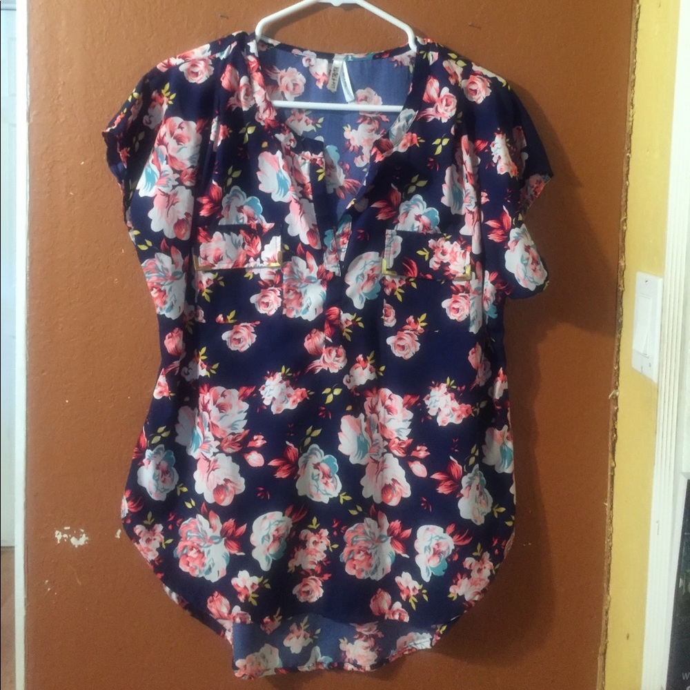 flowery top
