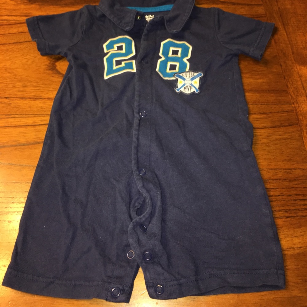 Infant boy one piece Little MVP