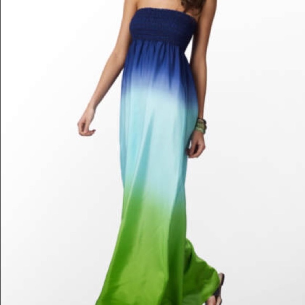 Lilly Pulitzer Carrie Dip Dye Dress