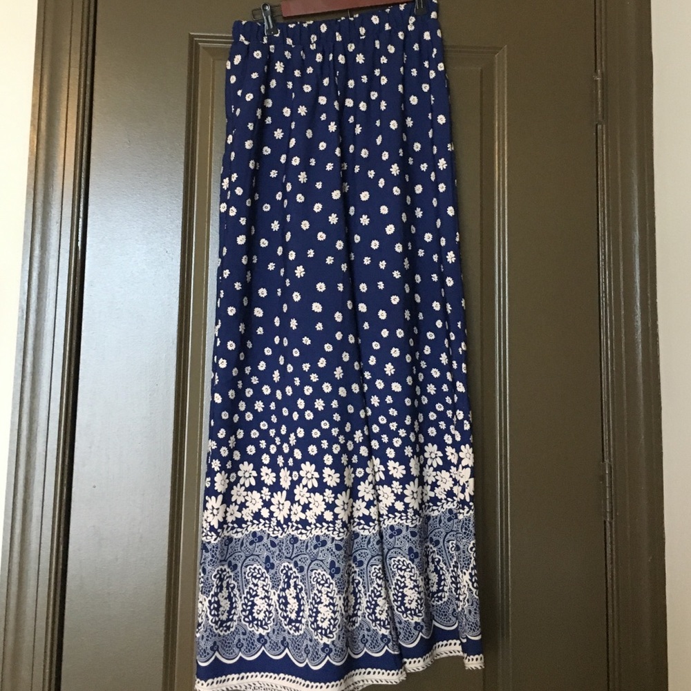Printed Palazzo Pants