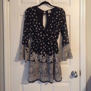 PINK OWL OPEN BACK DRESS