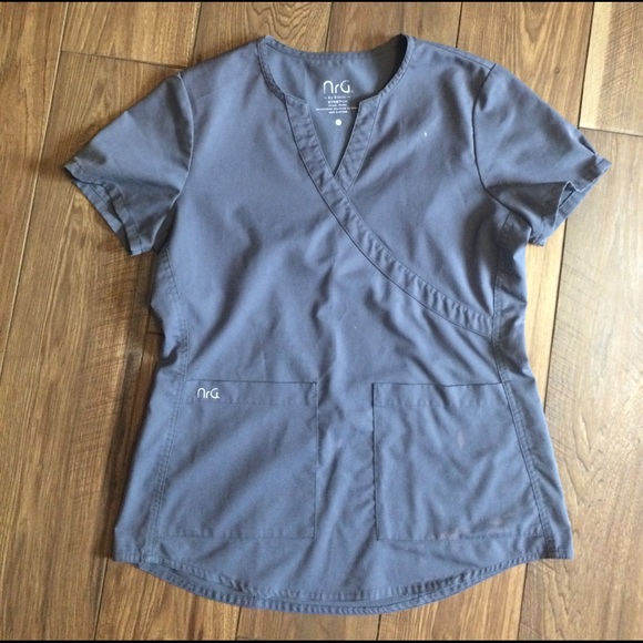 Charcoal Gray Scrubs Set - Picture 2 of 8