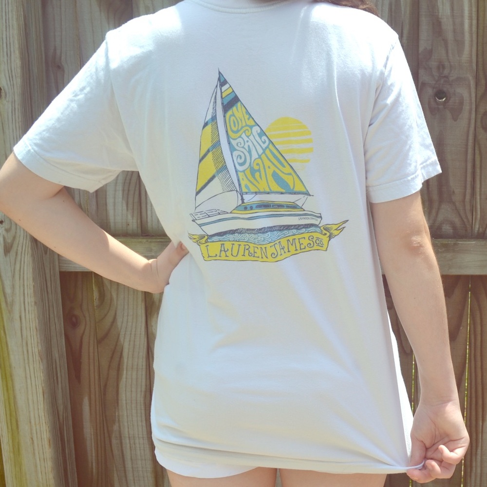 Lauren James Come Sail Away Tee