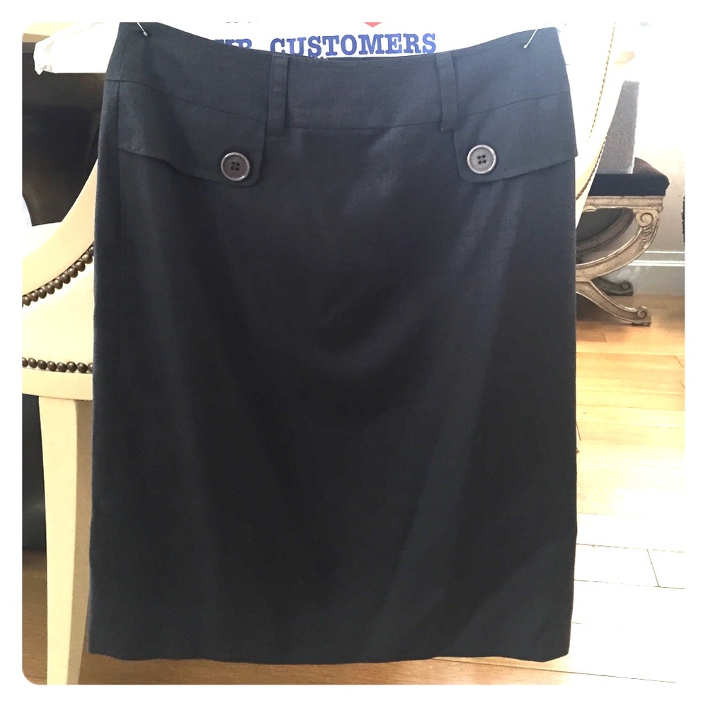 Sexy dark grey pencil skirt!