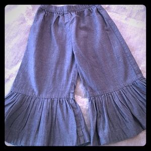 Matilda Jane denim ruffles