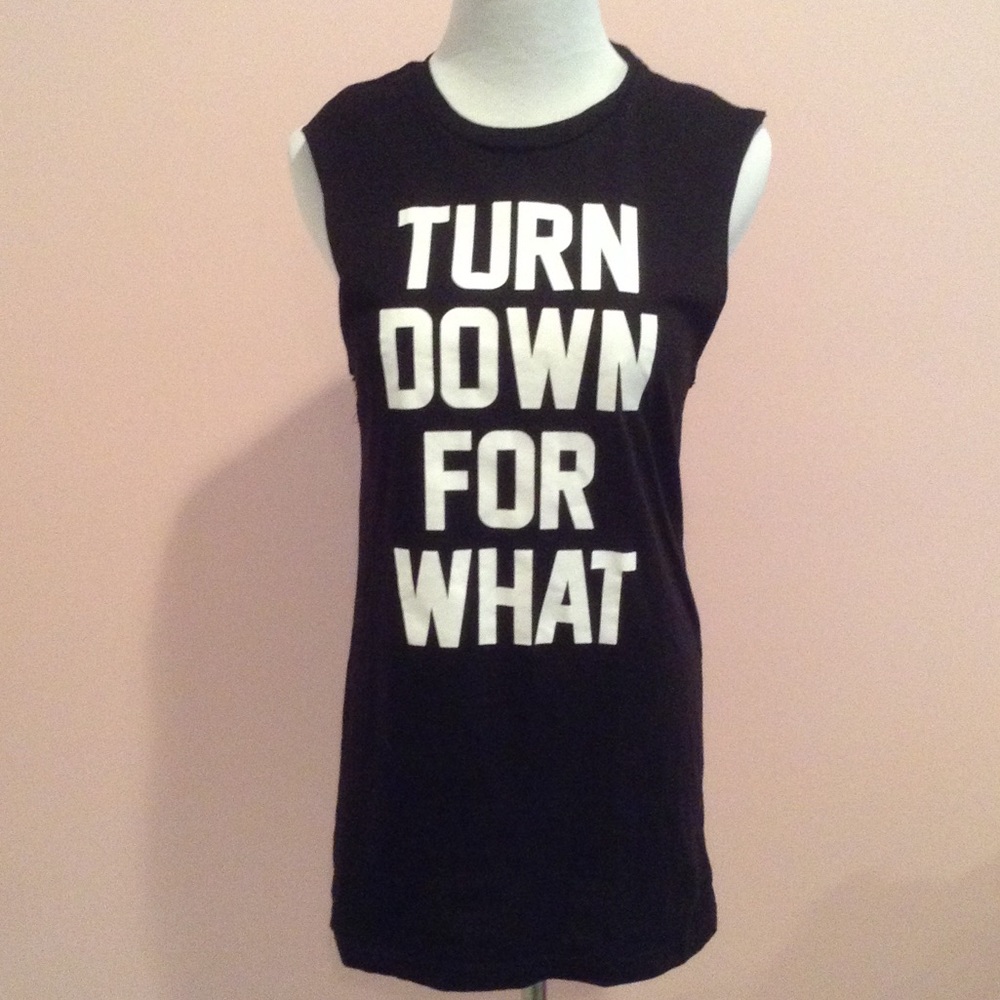 Supermuse Turn Down For What Tank Sz XS - Picture 3 of 7