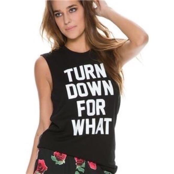 Supermuse Turn Down For What Tank Sz XS - Picture 2 of 7