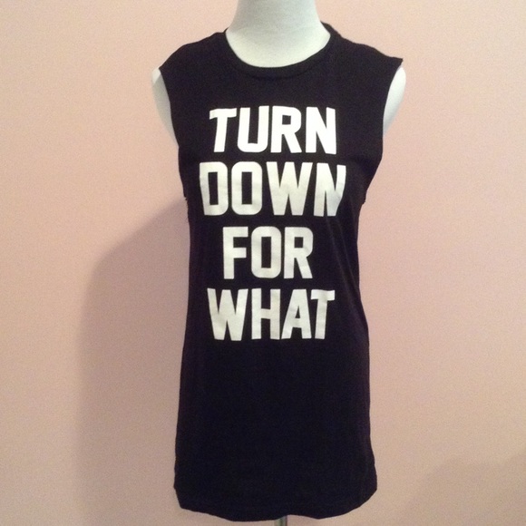 Supermuse Turn Down For What Tank Sz XS - Picture 3 of 7