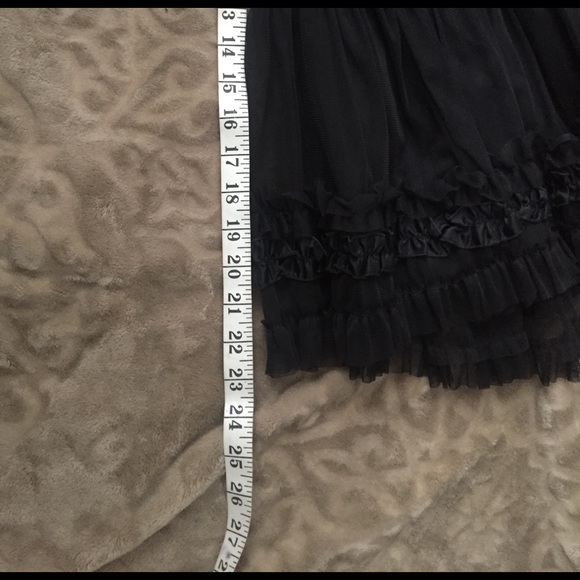 Beautiful Double Jeu Paris Sheer Skirt Fully Lined - Picture 8 of 8