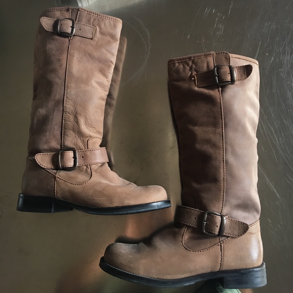 Brown Aldo Riding Boots Sz37 (US 7)