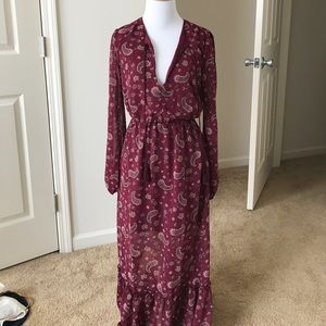Forever 21 boho maxi dress