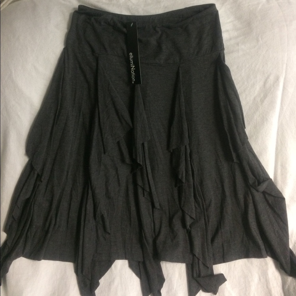 EllumiNation ruffle skirt