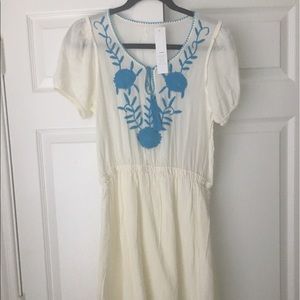 Embroidered cute dress