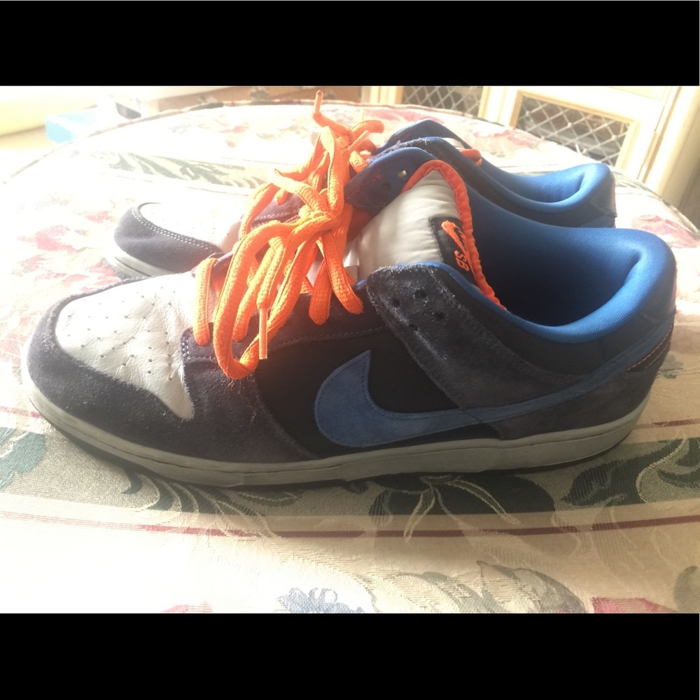 Nike SB blue black orange size 13