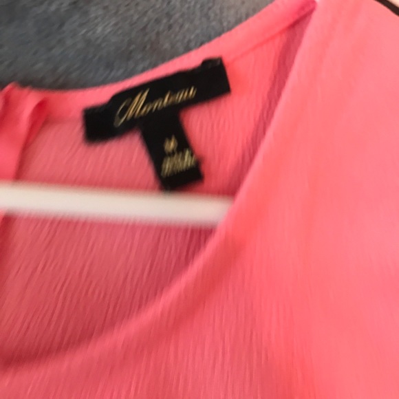 Pink, scalloped edge, romper - Picture 3 of 4