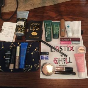 Deluxe beauty samples tarte Laura mercier benefit