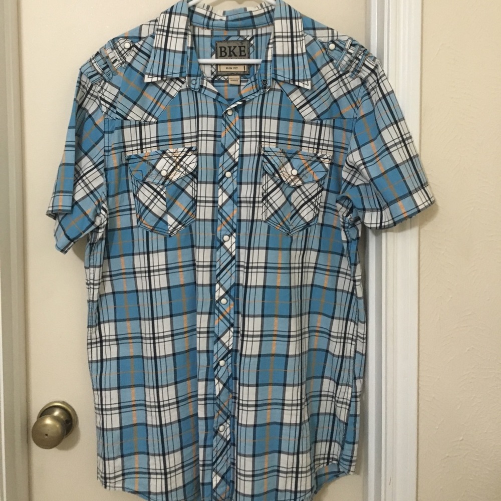 Men's BKE Short Sleeve Button Down