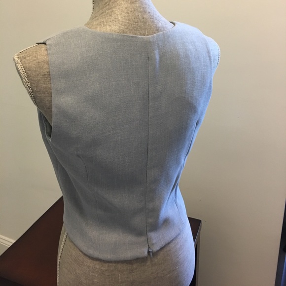 NWT ! light gray top with business jacket sz6 ! - Picture 7 of 8