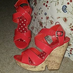 Wedge Platform sandles