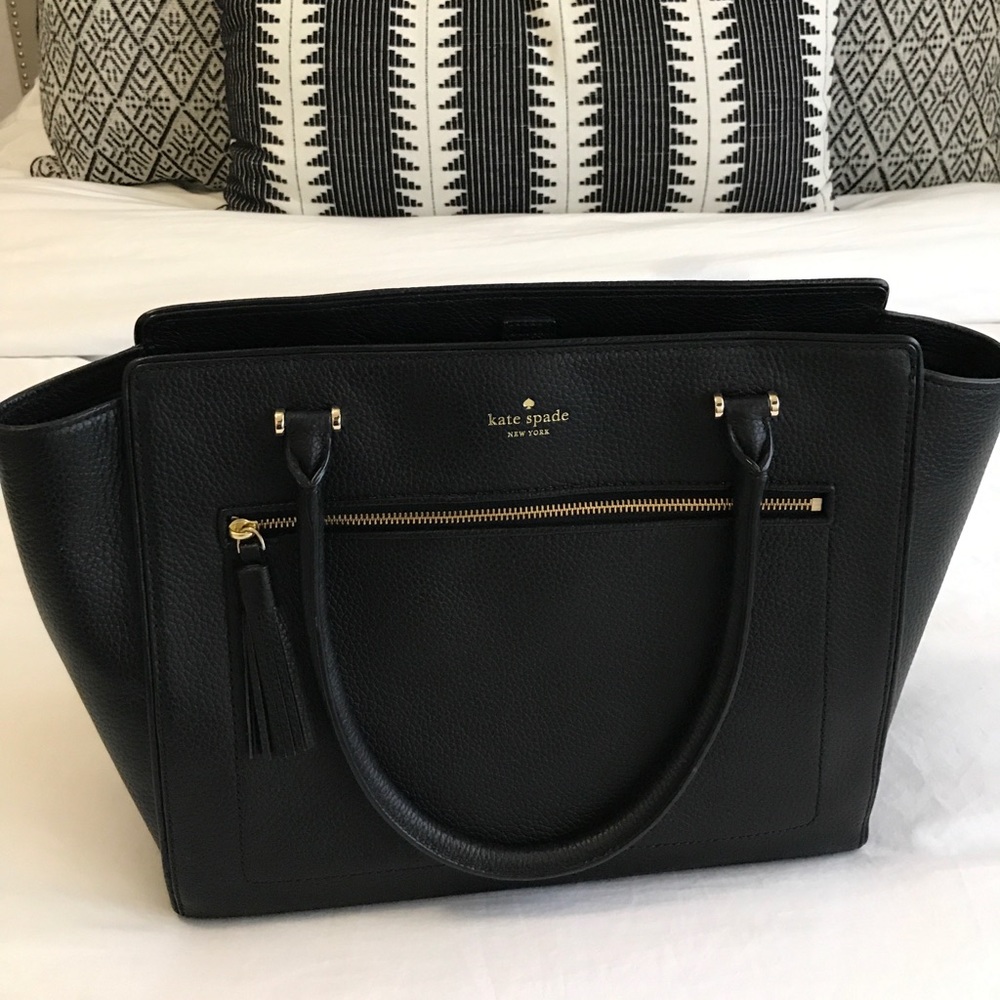 Kate Spade black tote🖤