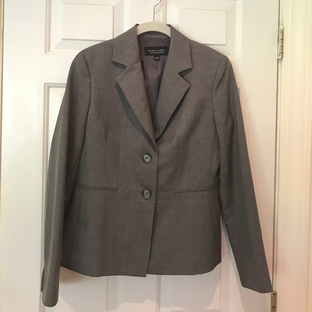 Gray Evan Picone Blazer