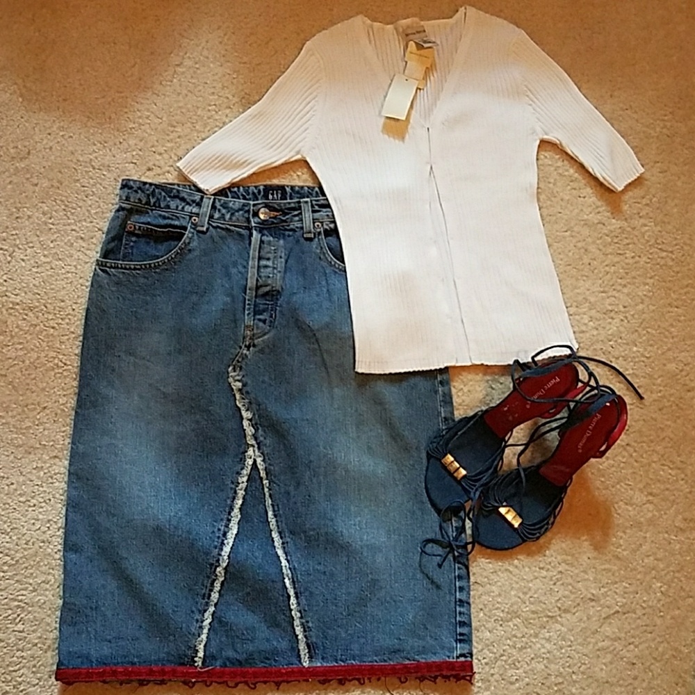 Gap Jean Skirt