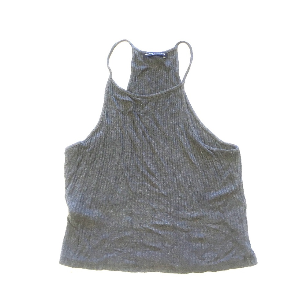 Brandy Melville Knitted High Neck Tank