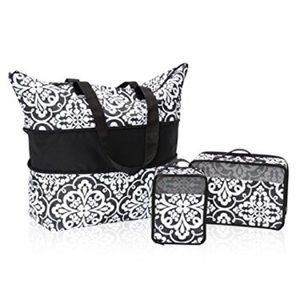 Thirty-One Expand-A-Tote Travel Bundle 31 HUGE Bag