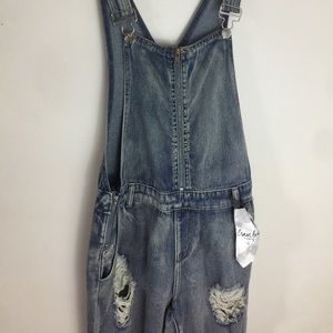 Almost Famous bibs overalls pants Sz 7 NEW