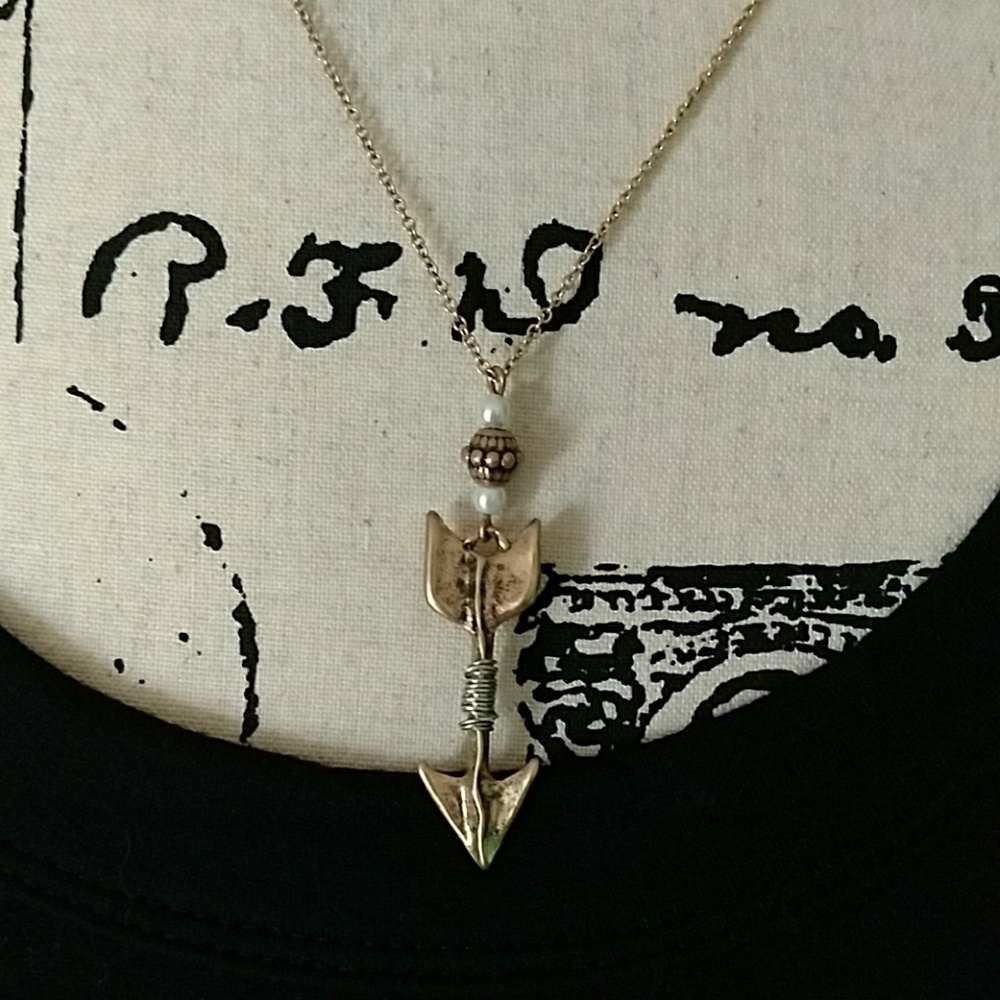 Necklace and earrings