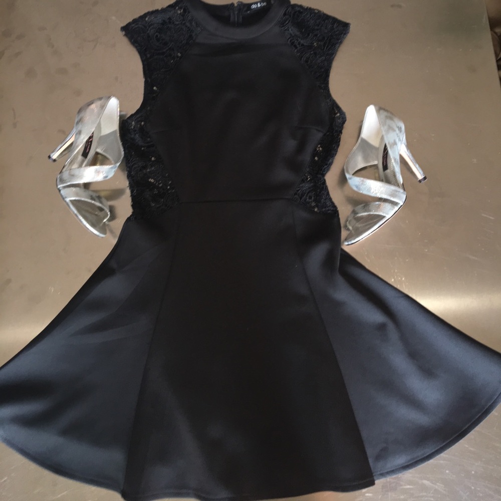 Do & Be Black Dress Sz Medium