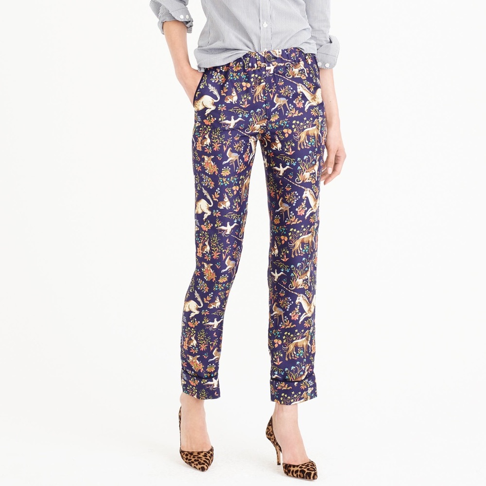 J. Crew x Drakes Collection Pajama Pants