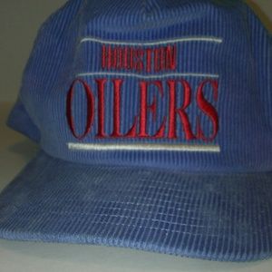 Vintage! NFL Houston Oilers Corduroy Snapback