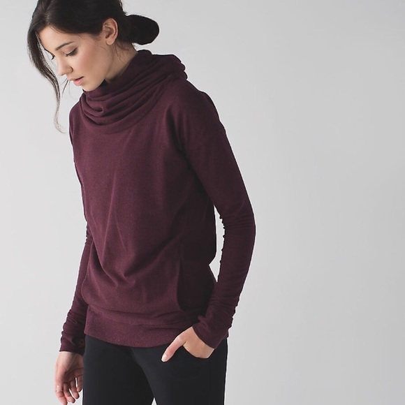 lululemon cowl neck pullover