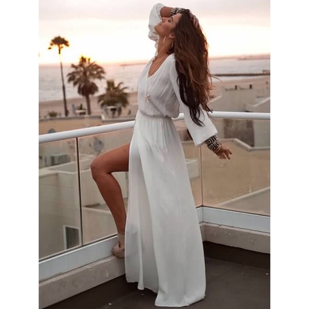NWT Show me your mumu Jocelyn ivory chiffon 💗SALE - Picture 2 of 7