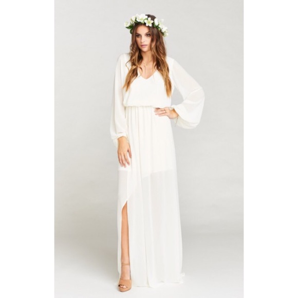 NWT Show me your mumu Jocelyn ivory chiffon 💗SALE - Picture 3 of 7