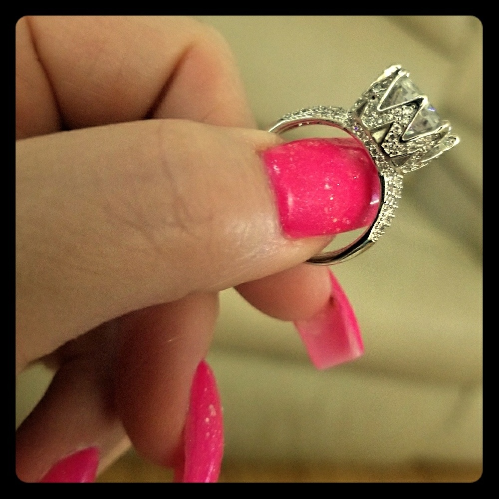 Wedding,  engagement,  statement ring size 7