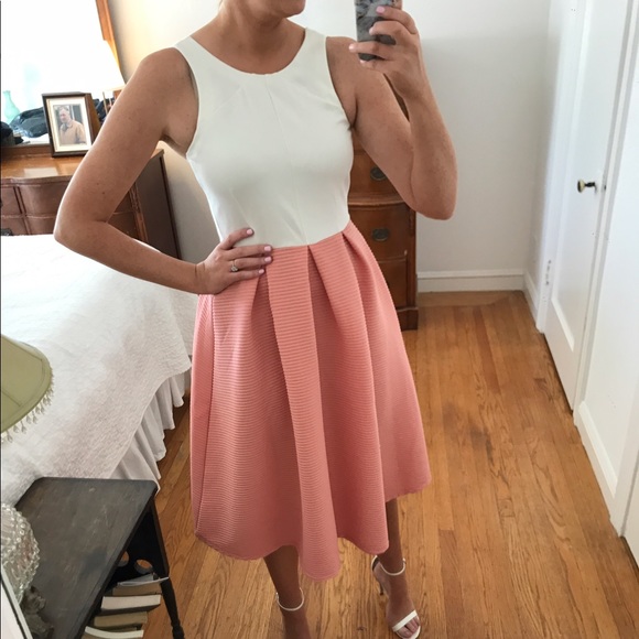 Midi Two Tone Dress - Picture 3 of 5