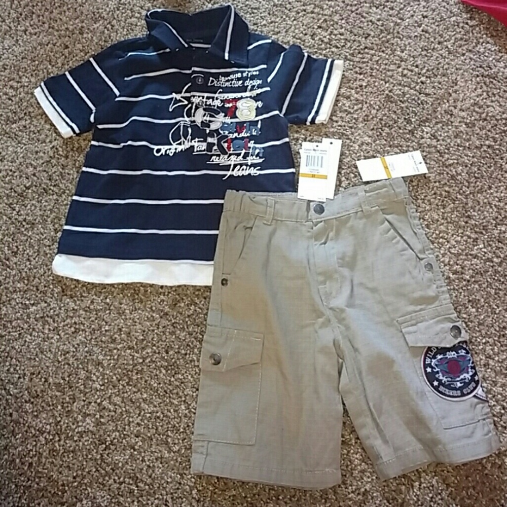 NWT CK Short Set