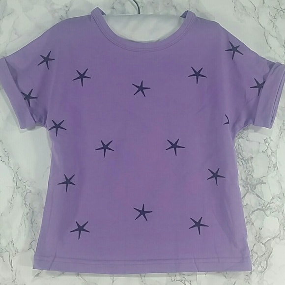 LAST ONE**Purple Stars 2 pc set. Kids :) - Picture 2 of 7