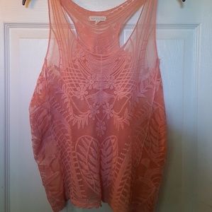 Just for you Jeans with cute matching tank plus