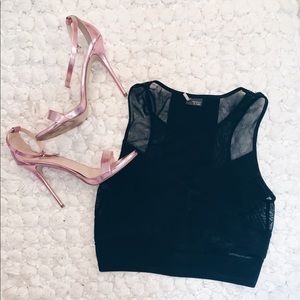 Urban Outfitters Sparkle & Fade Croptop