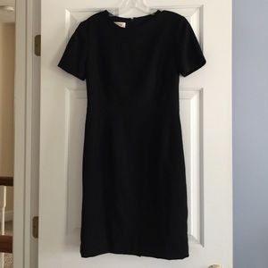 Talbots Short-Sleeved Black Sheath