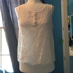 Lace tank top