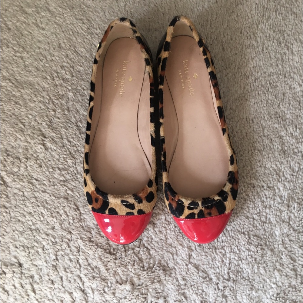 Printed Kate Spade Flats!