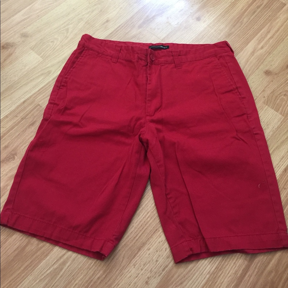 Red shorts