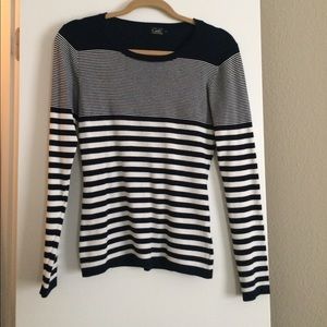 Long Sleeve Striped Sweater