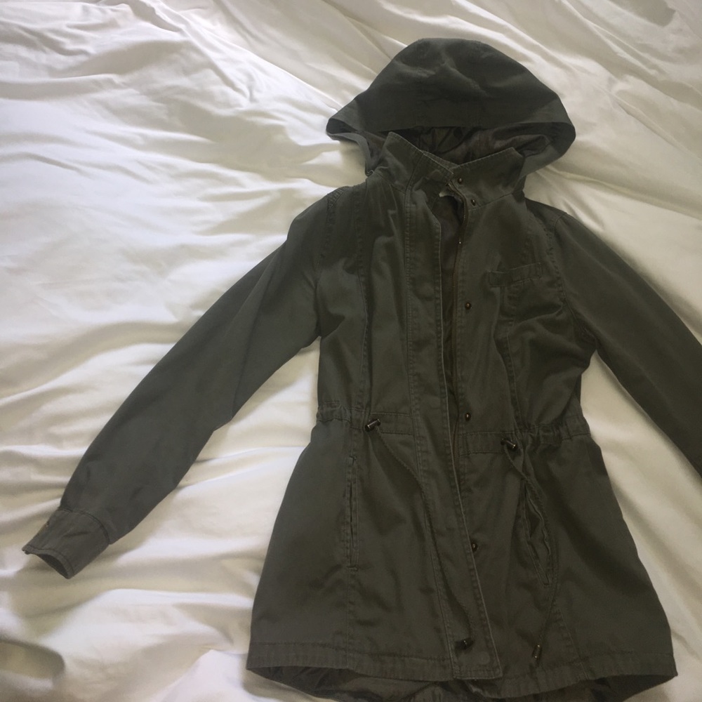Army green jacket